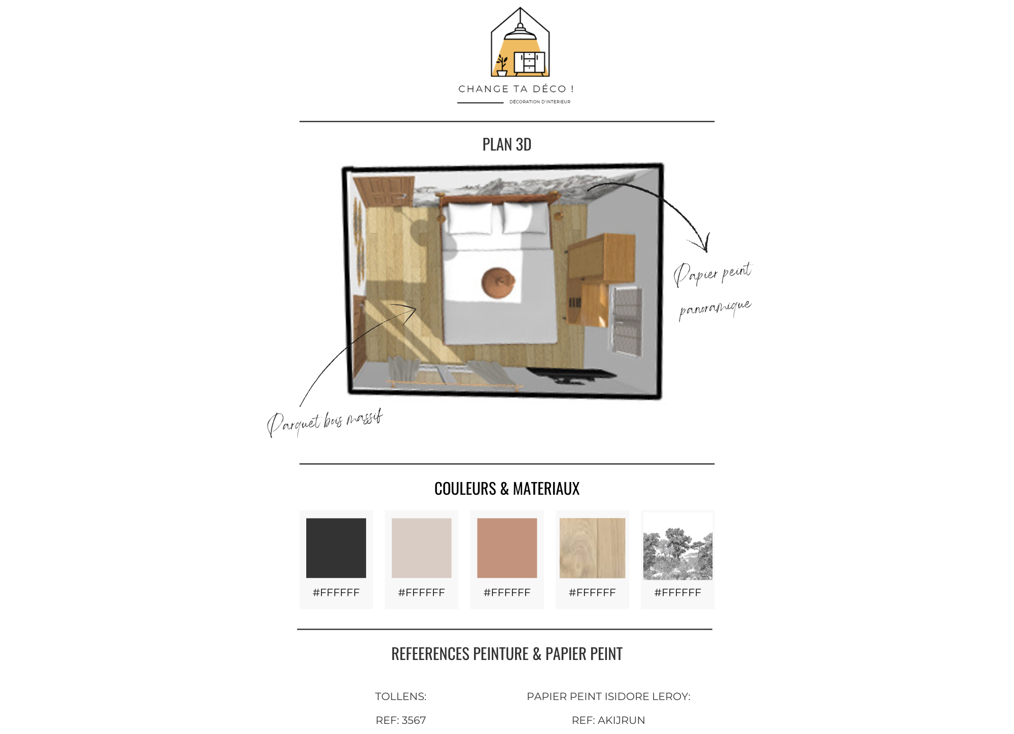 Branding Board Mood Board Template (29 × 21 cm) (2)