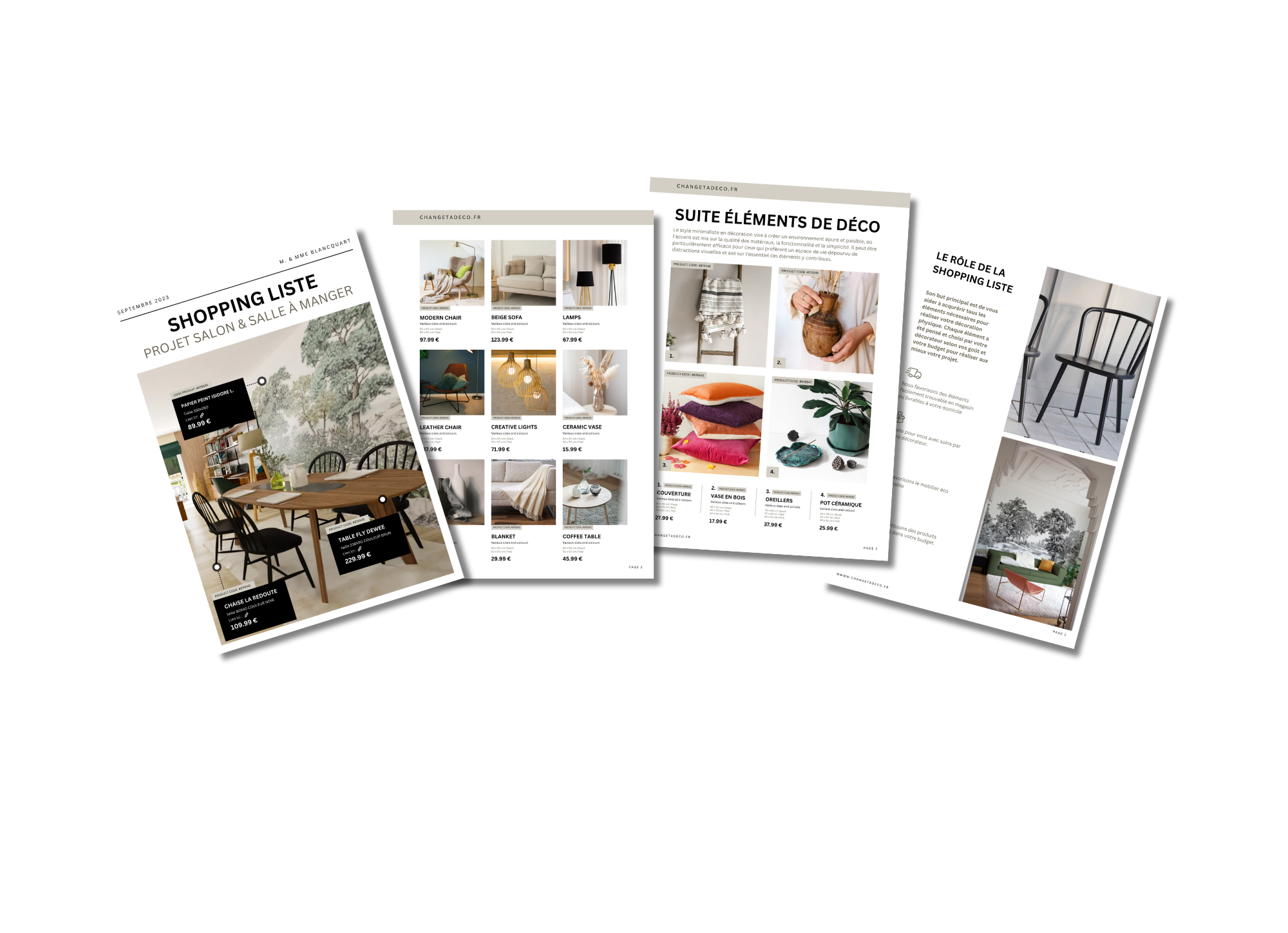 Branding Board Mood Board Template (29 × 21 cm) (3)