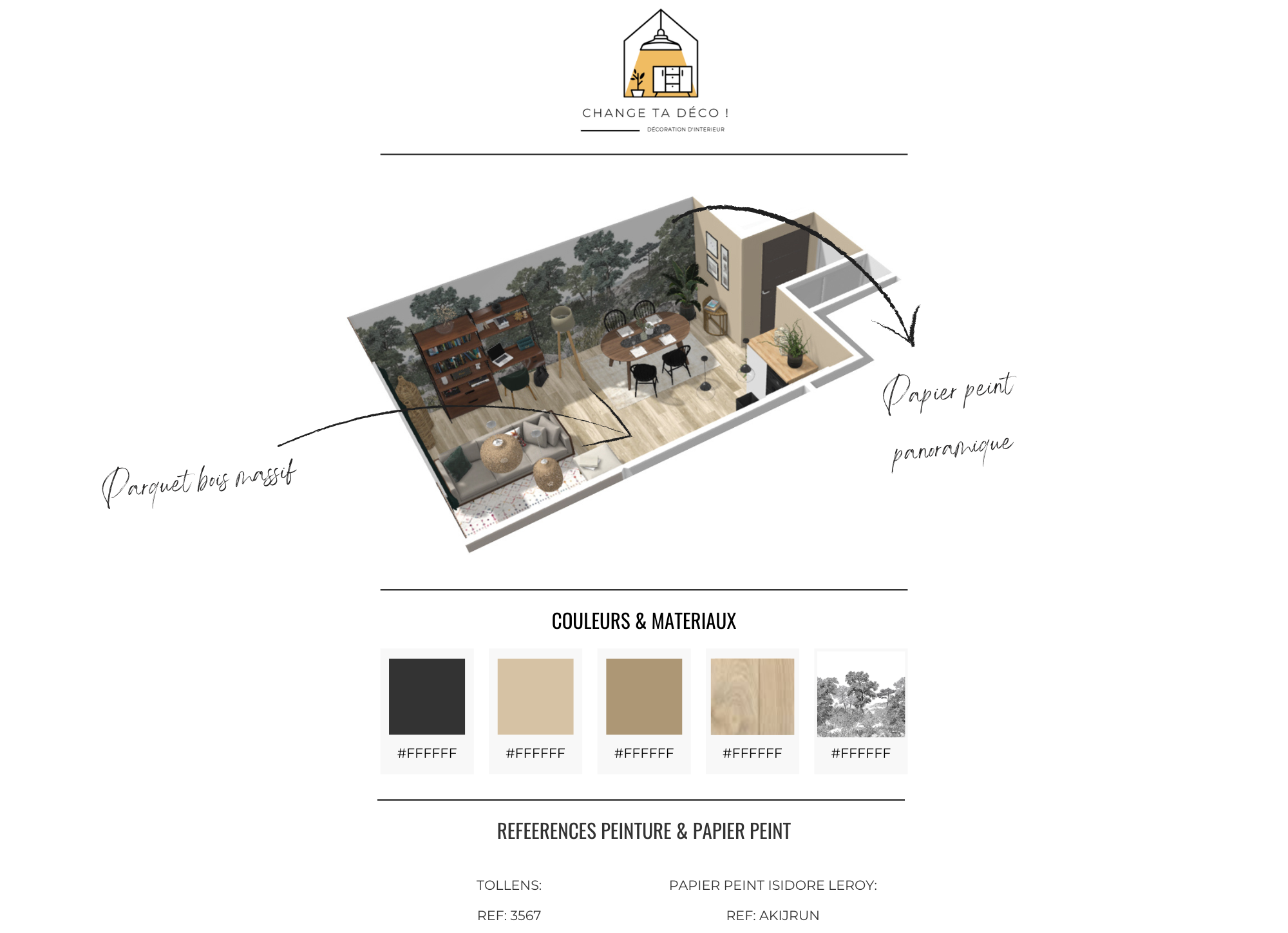 Branding Board Mood Board Template (29 × 21 cm) (5)